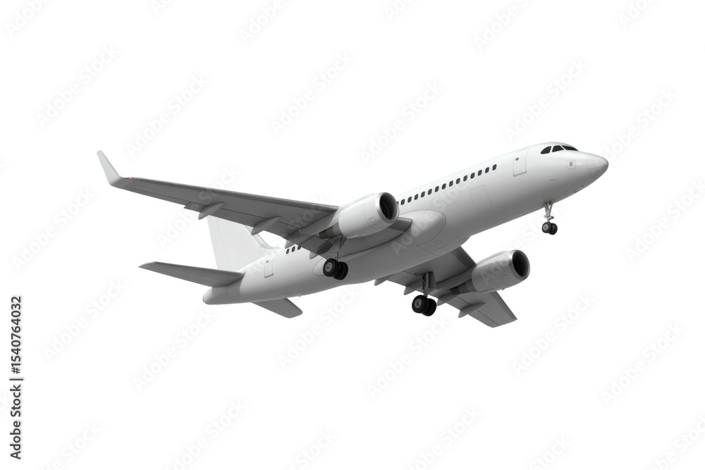 Airplane isolated on a transaprent background, png cut out Airplane isolated on a transaprent background, png cut out
