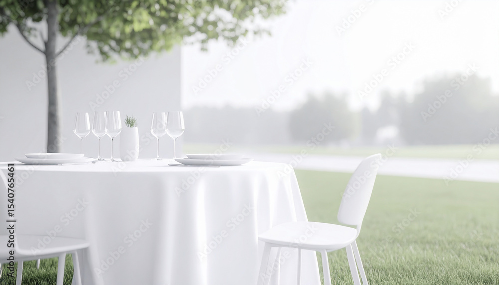 Obraz premium Heller Garten