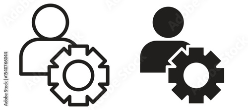 User gear icon