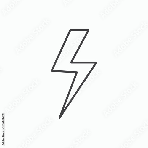 Thunder bolt icon