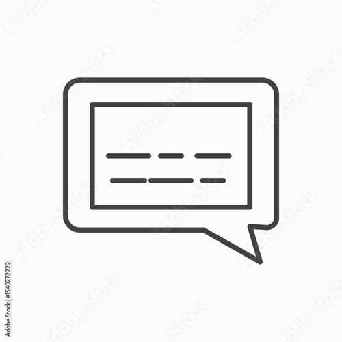 Subtitles icon