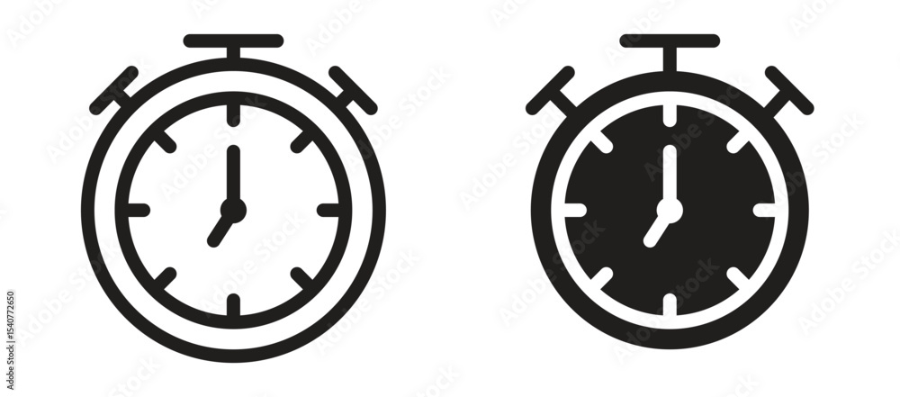 Fototapeta premium Stopwatch icon