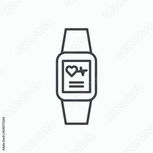 Smart watch icon