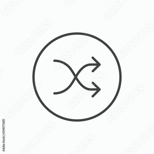 Shuffle icon