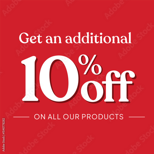 Coupon percentage discount sale tags.