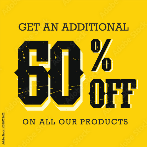 Coupon percentage discount sale tags.