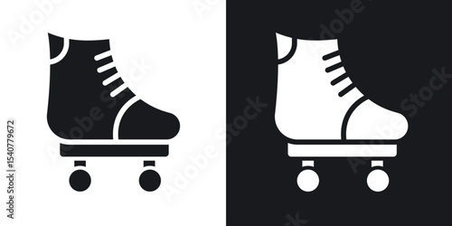 Roller skates icon