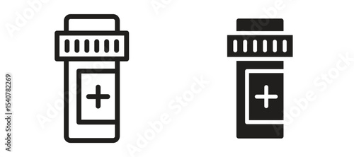 Prescription bottle icon