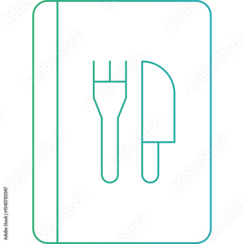 Menu icon 4 single icon vector illustration