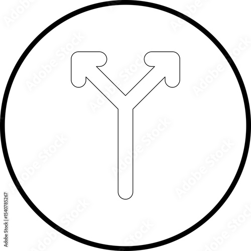 Up ward arrow icon single icon vector illustration