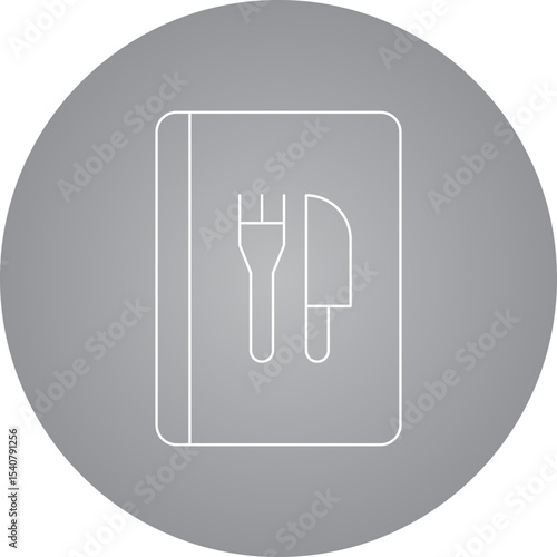 Menu icon 4 single icon vector illustration