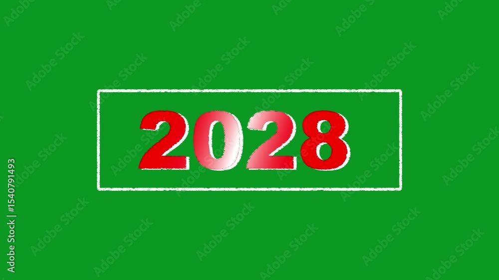 Happy new year 2028 animated Symbolizing New Year and Change. Chinese New Year, Lunar new year, Spring festival and Oriental traditions concept Greeting animation for the New Year holiday. Happy new year 2028 animated Symbolizing New Year and Change. Chinese New Year, Lunar new year, Spring festival and Oriental traditions concept Greeting animation for the New Year holiday.