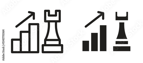 Marketing strategy icon