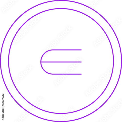 LayCrypto coin single icon vector illustration