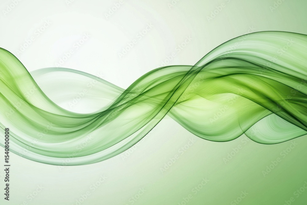 Dynamic green abstract background featuring smooth waves with flowing motion, green abstract background with moving waves Dynamic green abstract background featuring smooth waves with flowing motion, green abstract background with moving waves