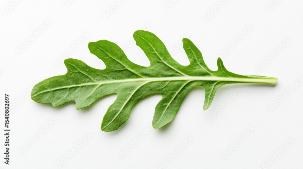 Fototapeta premium Fresh arugula leaf