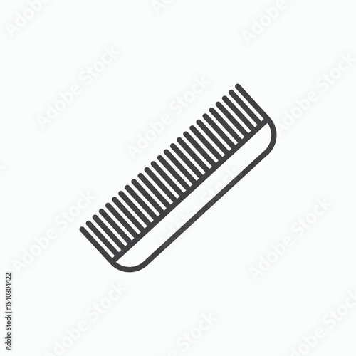 Hair brush icon