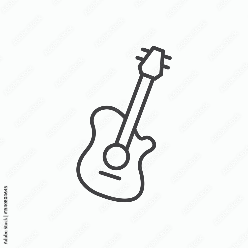 Fototapeta premium Guitar icon