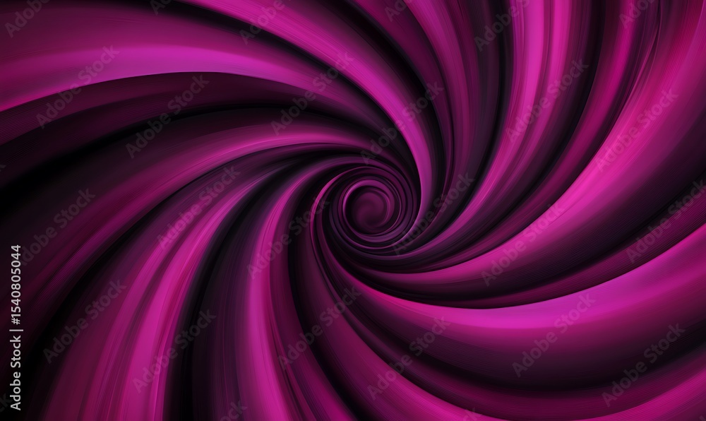 Obraz premium Vivid ruby and amethyst hues creating an abstract swirl pattern with soft ambient light, centered against a deep purple backdrop. Vivid ruby and amethyst hues creating an abstract swirl pattern with 