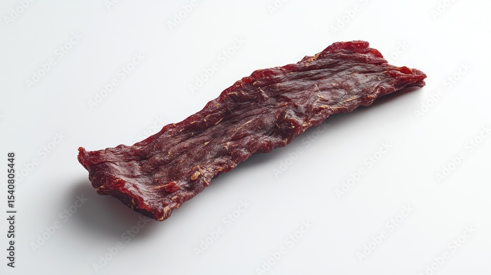 Obraz premium Single strip of dried beef