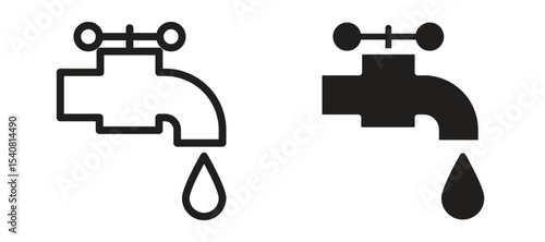 Faucet drip icon
