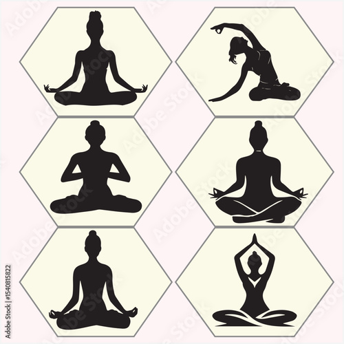 yoga vector set one