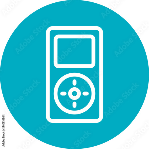 Microphone single icon vector illustration
