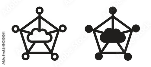 Edge computing icon