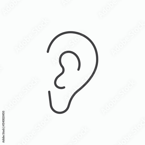 Ear icon
