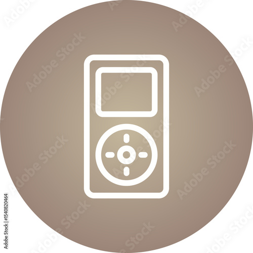 Microphone single icon vector illustration