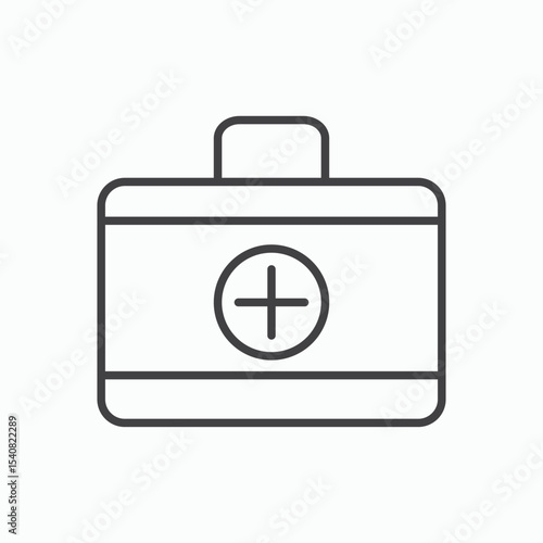 Doctor bag icon