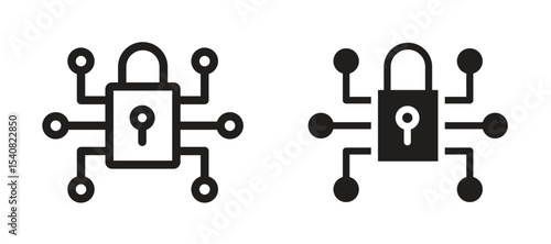 Digital Locked icon
