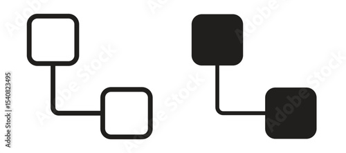 Diagram nested icon