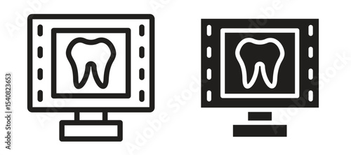 Dental X ray icon