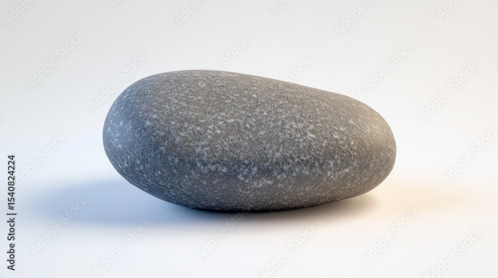 Gray stone on white background (1) Gray stone on white background (1)