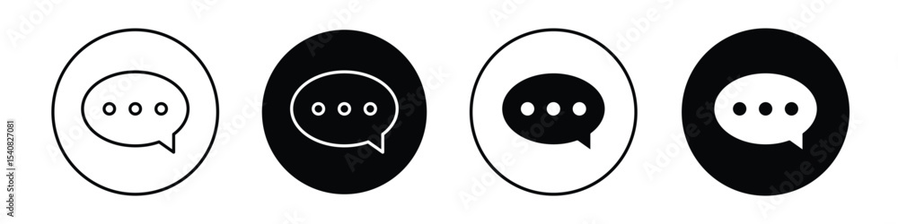 Fototapeta premium Comment icon