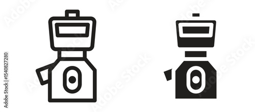 Cold pressed juicer icon