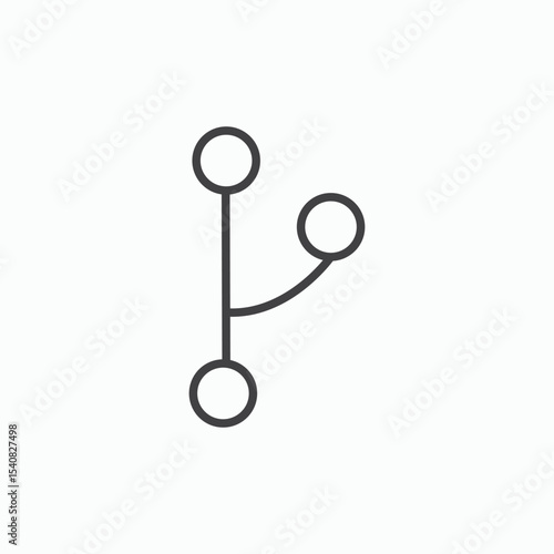 Code branch icon