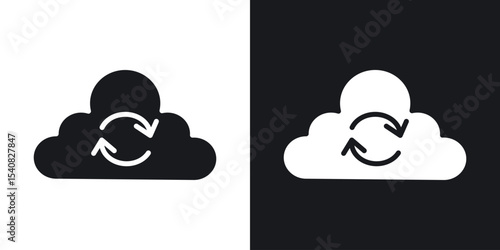 Cloud sync icon