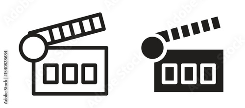 Cinema flapper icon