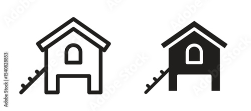 Chicken coop icon
