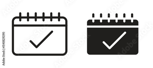 Check in calendar icon