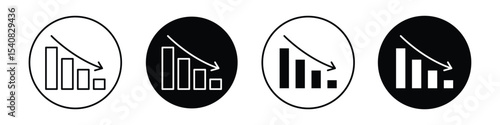 Chat arrow down icon