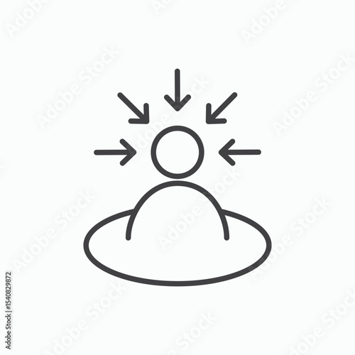 Centric consumer icon