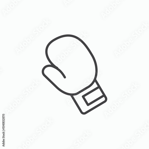 Boxing glove icon