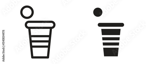 Beer pong icon