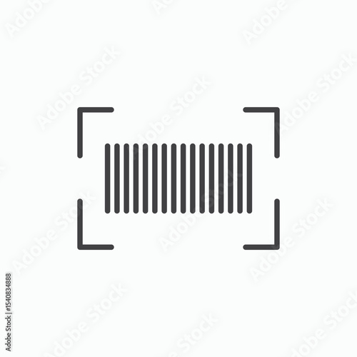 Barcode read icon