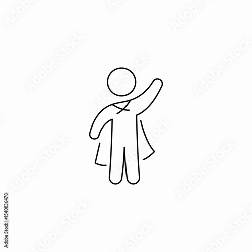 superhero icon icon sign vector