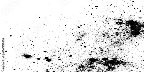 grunge dust texture on a clean white background, scattered particles, scratches, distressed and vintage look, soft shadows, subtle noise, realistic dust and dirt speckles, monochrome.