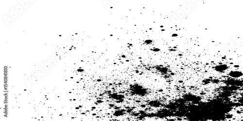 grunge dust texture on a clean white background, scattered particles, scratches, distressed and vintage look, soft shadows, subtle noise, realistic dust and dirt speckles, monochrome.